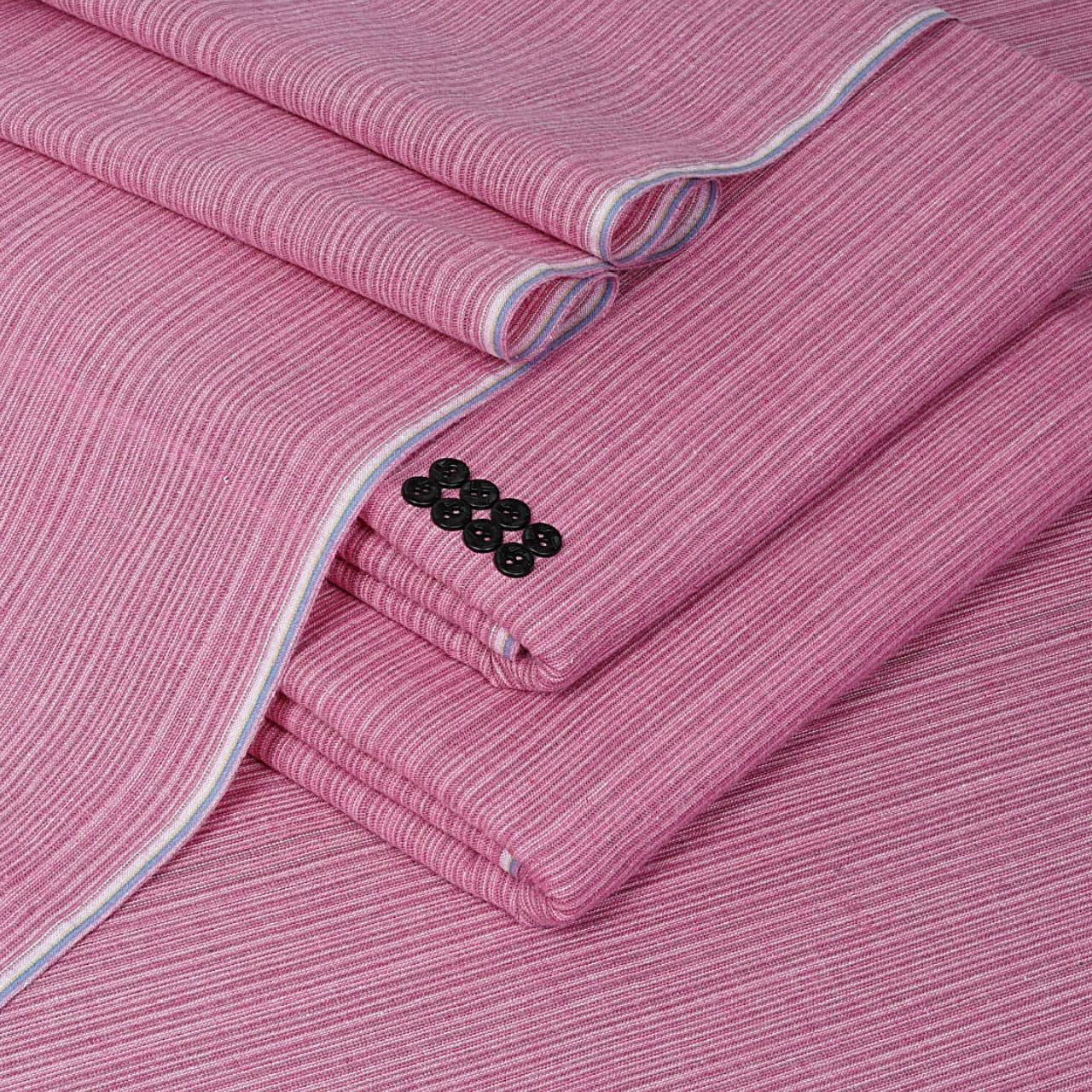 Saffini Pink Winter Khaddi Suit β ππ-15 | Kamalia Khaddar 2025 | Premium 100% Cotton Unstitched Fabric for Men