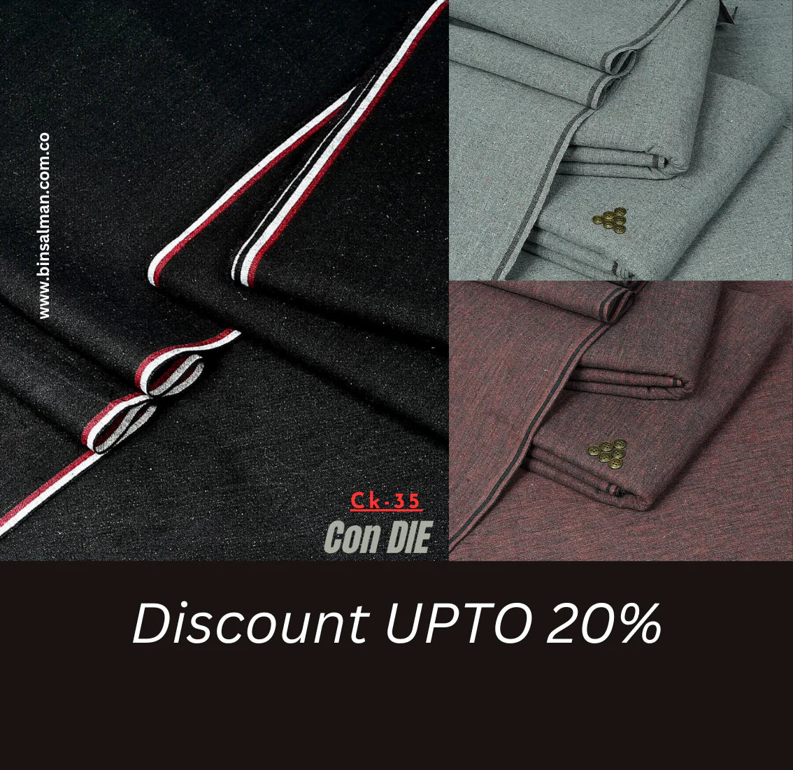 Condie Khaddar Collection 2025 | Kamalia Khaddar Winter Suits for Men | binSalman