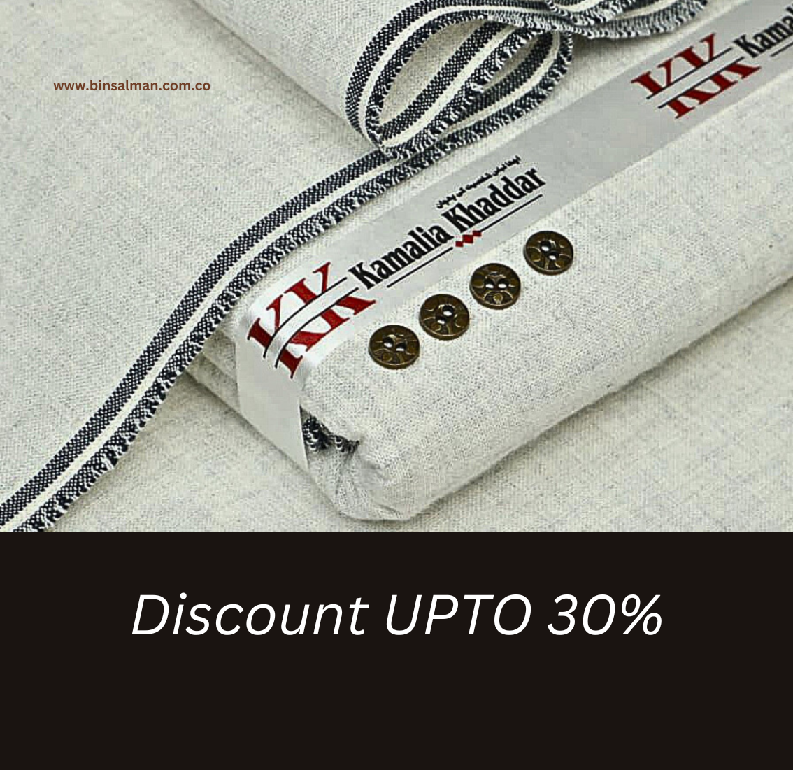 Gray Die Khaddar Suit – Kamalia Khaddar Winter Heritage ’25 | 100% Pure Cotton | Unstitched 7-Meter Fabric | Free Delivery Pakistan