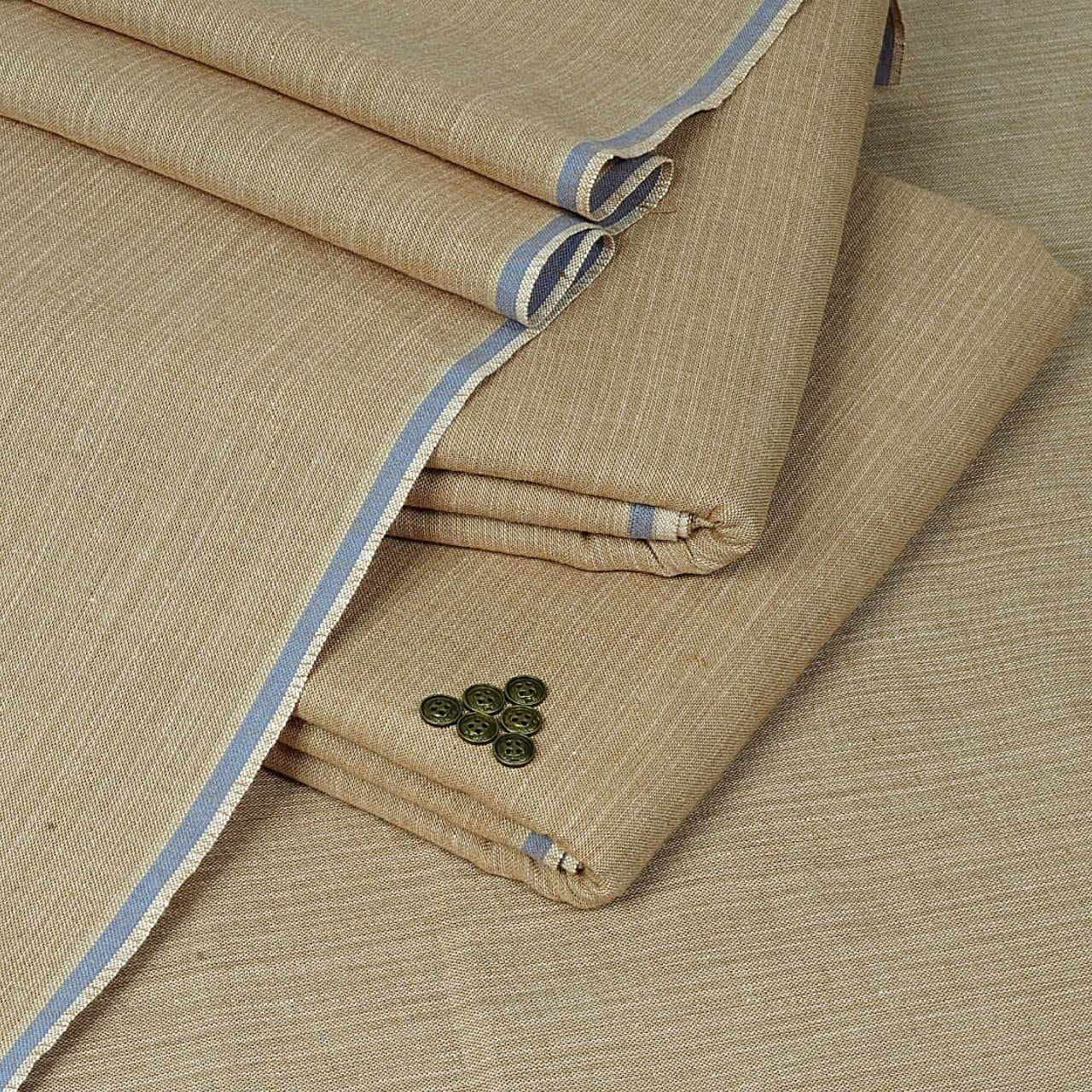 Condie Mustard Self Winter Khaddi Suit – Kamalia Khaddar 𝘾𝙆-25 | 100% Cotton Premium Unstitched Fabric (7 Meters)