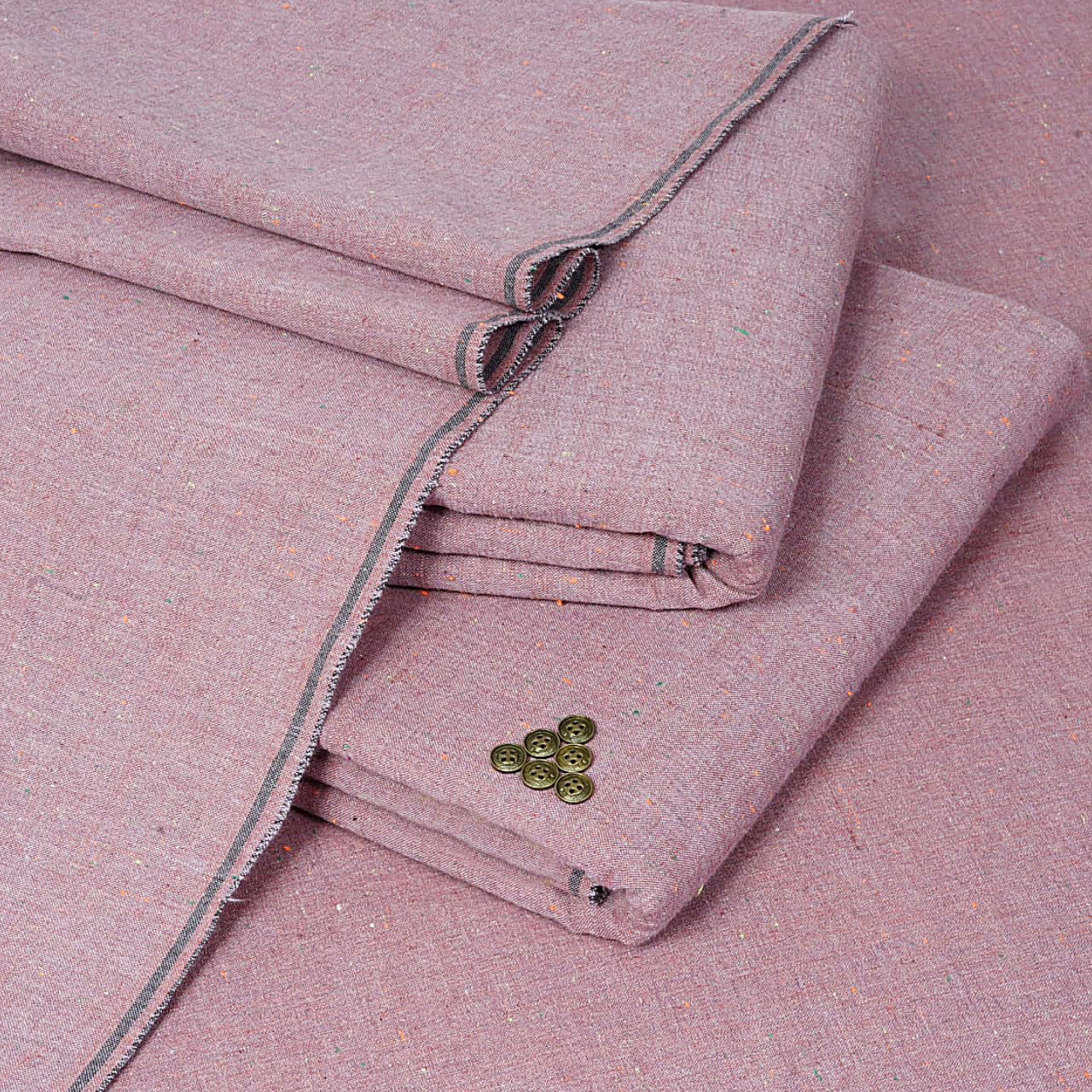 Condie Pink Winter Khaddi Suit – Kamalia Khaddar 2025 (𝘾𝙆-27) | 100% Pure Cotton, Unstitched 7-Meter Fabric