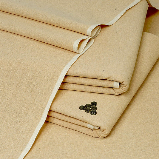 Condie Kamalia Khaddar Suit 𝘾𝙆-33 – Premium Winter Khaddi 100% Cotton Unstitched Fabric for Men (Mustard Self Design | 7 Meters