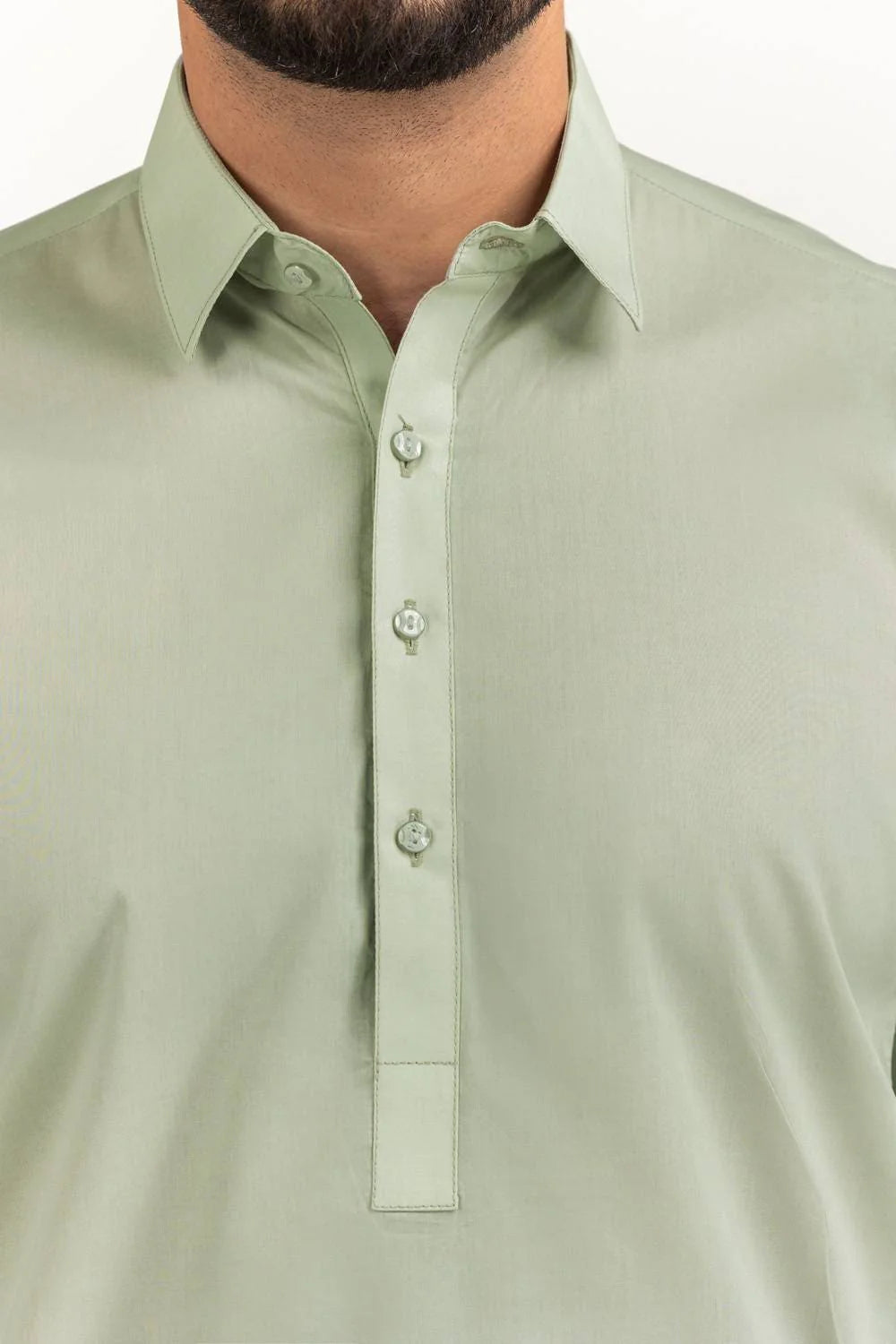 Gul Ahmed Poshak 900 Pista Wash & Wear 𝙂𝙋-42 Men’s Unstitched Suit – Original Fabric