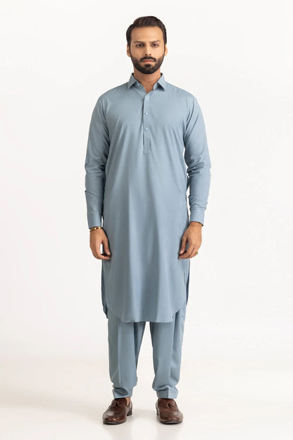 Gul Ahmed Poshak 900 Premium Wash & Wear (𝙂𝙋-41) Men’s Unstitched Suit – Original Branded Fabric, Ultimate Comfort