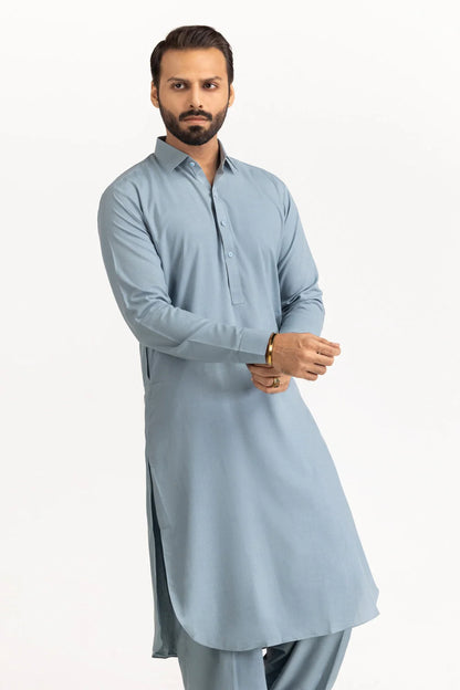 Gul Ahmed Poshak 900 Premium Wash & Wear (𝙂𝙋-41) Men’s Unstitched Suit – Original Branded Fabric, Ultimate Comfort